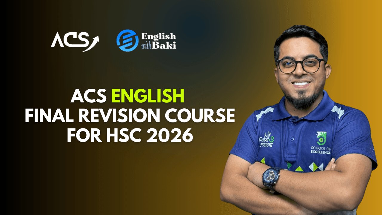 ACS English Final Revision Course For HSC 2026